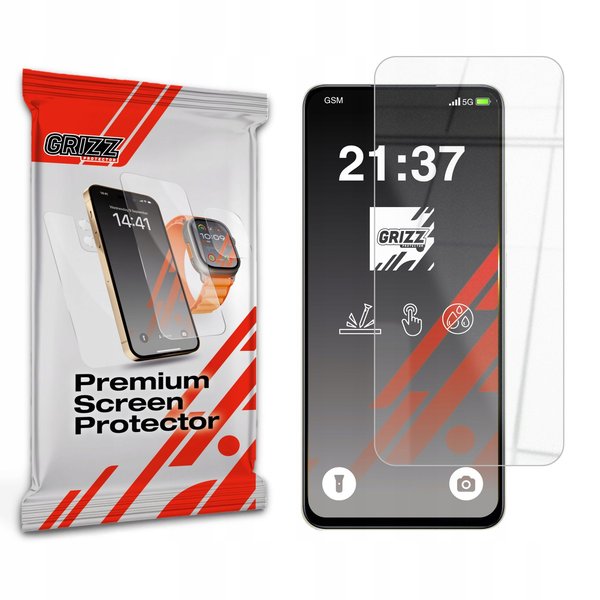 Szkło hybrydowe GrizzGlass HybridGlass do Realme Narzo 80x