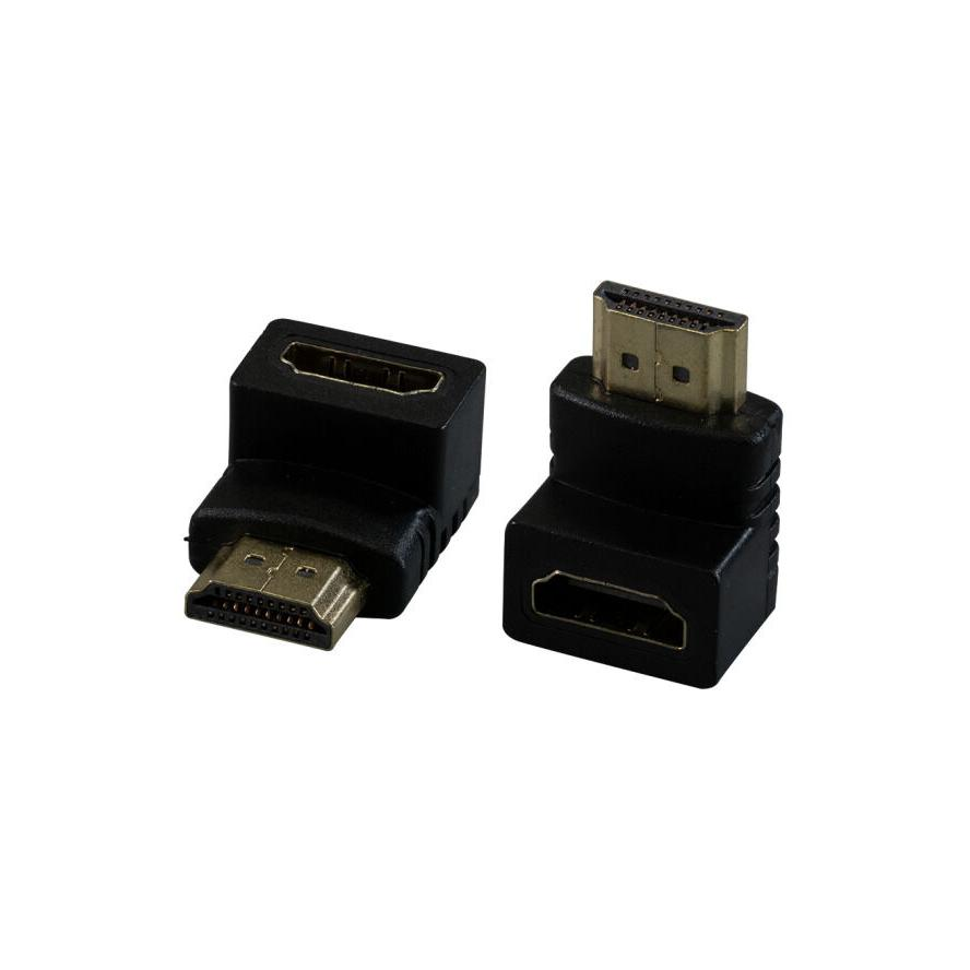 EFB HDMI Adapter Typ A Stecker/Buchse 90° gewinkelt (EB473V2) (EB473V2)