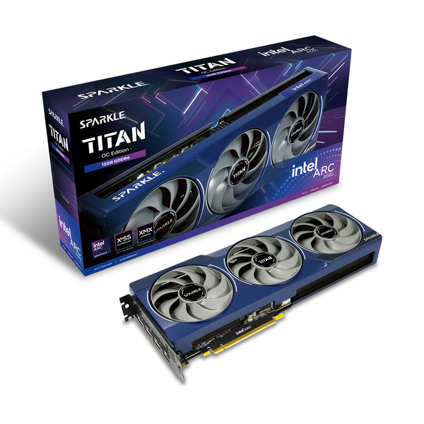 Sparkle Intel Arc B580 12GB GDDR6 Titan OC Videókártya