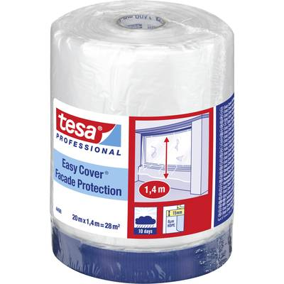 Tesa (04498-00001-00) Fedőfólia Easy Cover® Átlátszó (H x Sz) 20 m x 1.4 m 1 db (04498-00001-00)