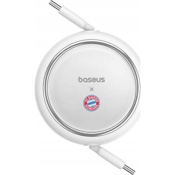 Baseus Free2Pull Cable C to C 100W (white) Bayern Edition (BSU8931)