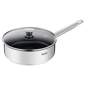 Tefal B9223205 Cook Eat mély serpenyő + fedő 24cm