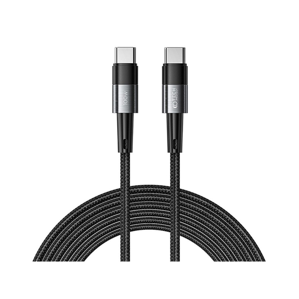 Tech-Protect USB Type-C - USB Type-C adat- és töltőkábel 3 m-es vezetékkel -    Tech-Protect Ultraboost PD100 Cable - 100W - fekete