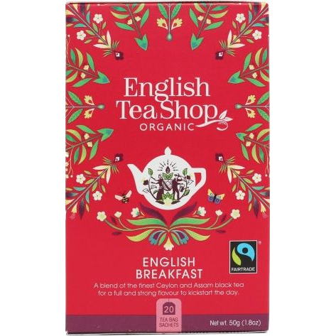 English Tea Shop English Breakfast fekete tea (20 filter)