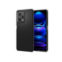 Калъф Spigen Liquid Air, съвместим с Xiaomi Redmi Note 12 Pro / Poco X5 Pro 5G Matte Black