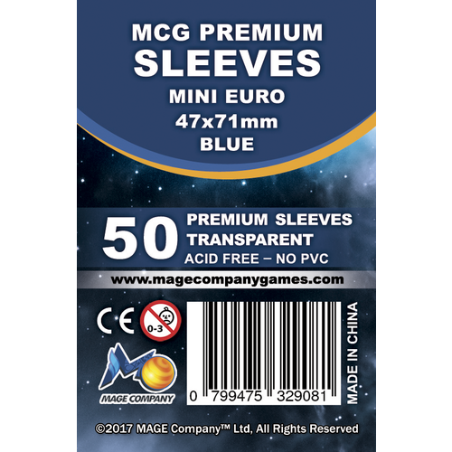 MCG Premium Mini Euro kártyavédő (50db/csomag) (MCG10001)