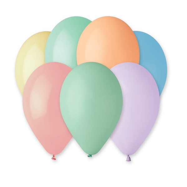  GoDan Balony makaroniki różnokolorowe MIX 25cm 100szt.