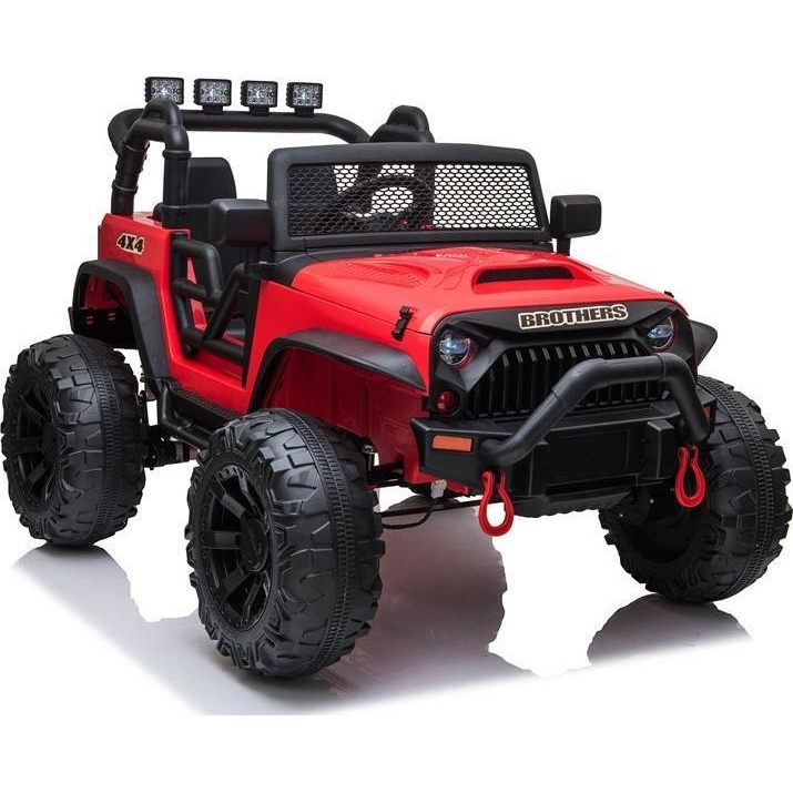 Brothers JEEP JC666 24V Elektromos Kisautó Piros 6512 (6512-uniw)