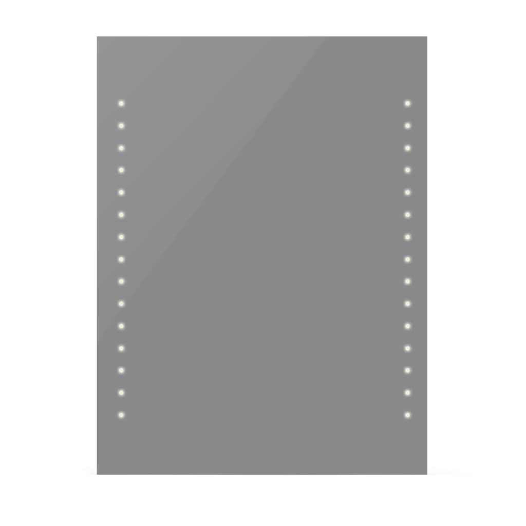 fürdőszobatükör LED-fényekkel 60 x 80 cm (Ho x Ma) (240512)