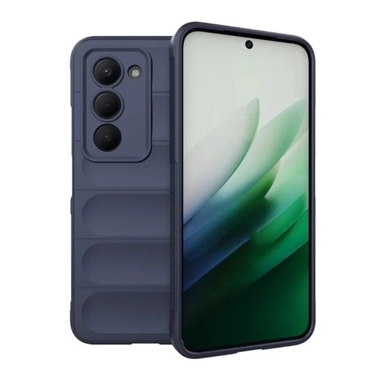 Gigapack szilikon tok 3D minta Xiaomi Redmi 15 5G sötétkék