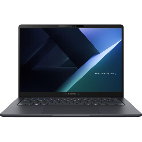 ASUS ExpertBook B3405CCA-LY0067X Intel Core Ultra 7 155H Laptop 35,6 cm (14") WUXGA 16 GB DDR5-SDRAM 512 GB SSD Wi-Fi 6E (802.11ax) Windows 11 Pro Tysk Sort, Grå