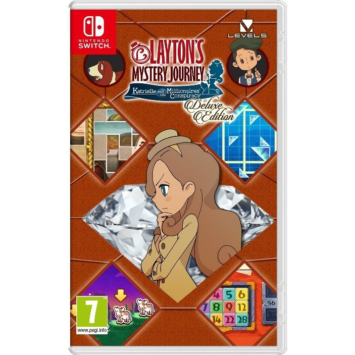 Laytons Mystery Journey: Katrielle and the Millionaires' Conspiracy - Deluxe Edition - Nintendo Switch (PC - Dobozos játék)