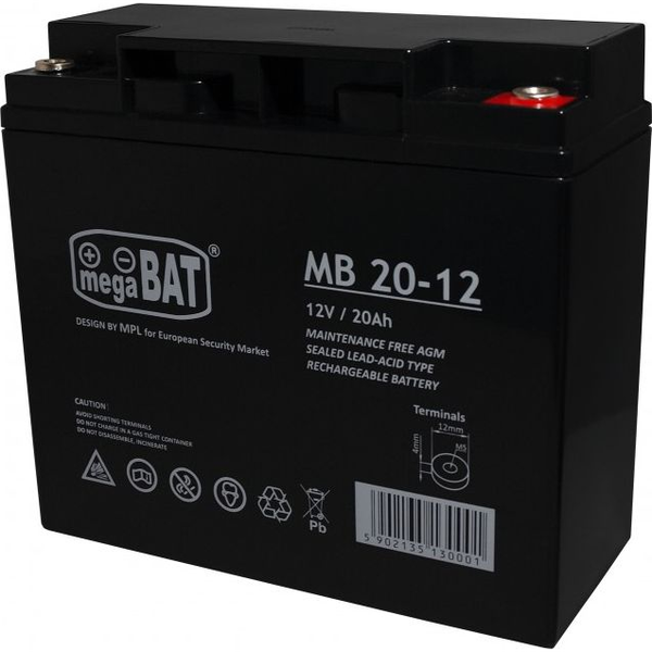 Batería Para Piezas De Vehículo 12 V/20 Ah