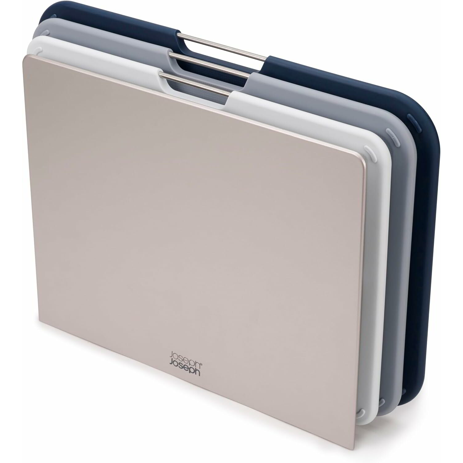 Joseph Joseph Nest Műanyag konyhai 3 darabos vágódeszka készlet - Szürke (60147)