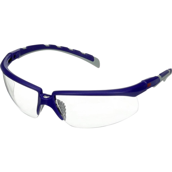 3M Solus S2001AF-BLU védőszemüveg, párásodásmentes, karcálló, kék-szürke