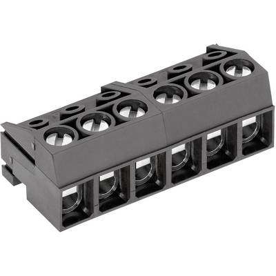 PTR csavaros sorkapocs, 2 pol., raszter 5 mm, szürke, AK130/2-5.0 (50130022001G)
