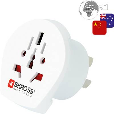 Skross 1.500222-E Úti adapter CA W to AUS/CHINA (1.500222-E)