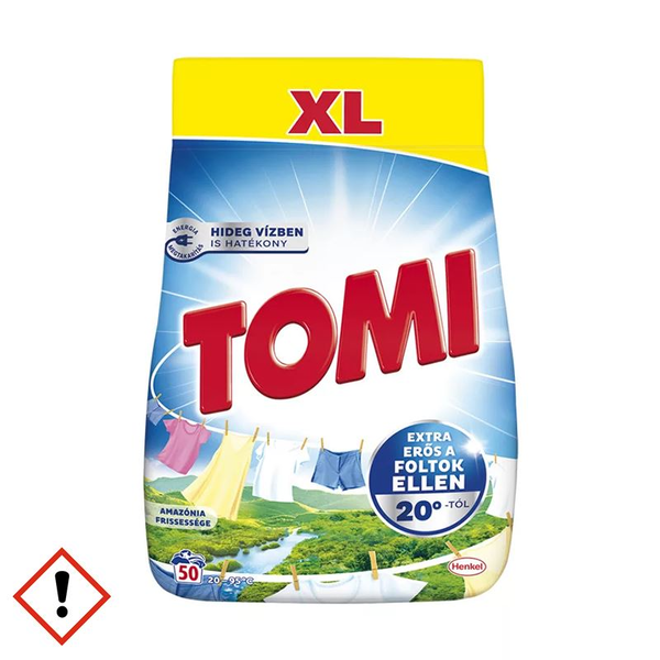 Tomi mosópor 2,75 kg Amazónia 50 mosás (12579)