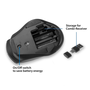 Ewent EW3240 mouse-uri Mâna dreaptă RF Wireless + Bluetooth 2400 DPI