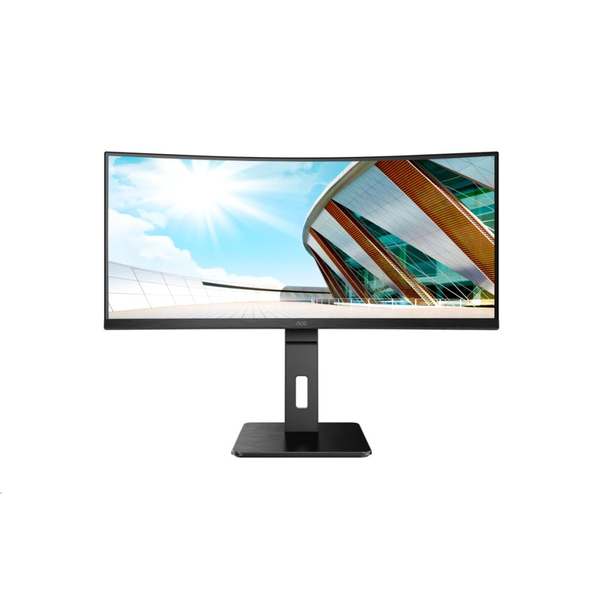 AOC P2 CU34P2A LED display 86,4 cm (34") 3440 x 1440 pixel Quad HD Sort