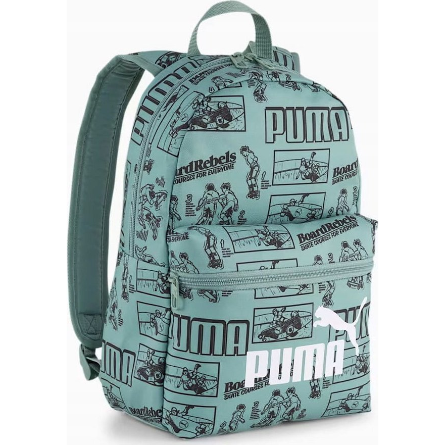 Puma 25 9132401 zöld mintás kicsi hátizsák (091324-01)