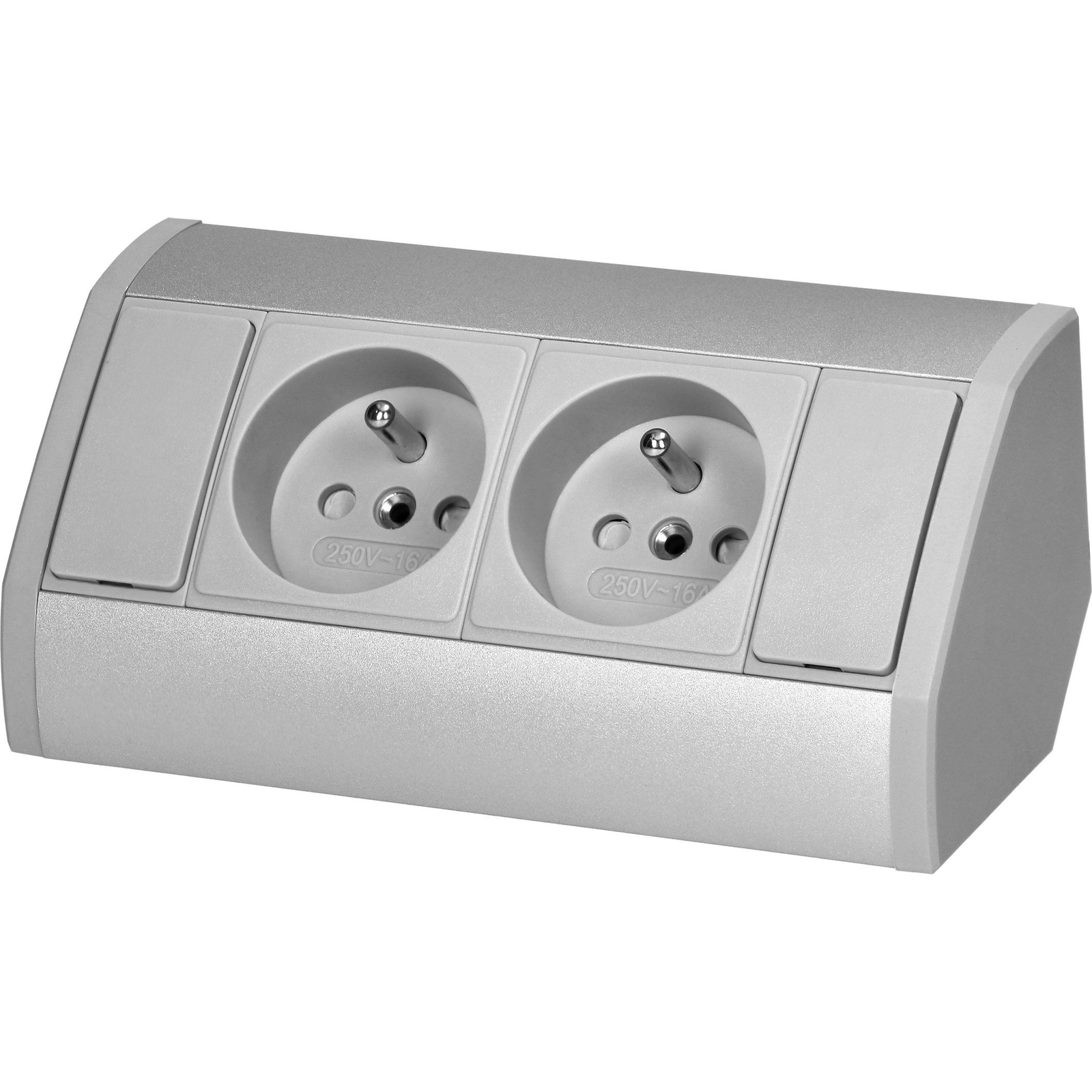 Bútor Aljzat 2x2P+Z, Züstszürke