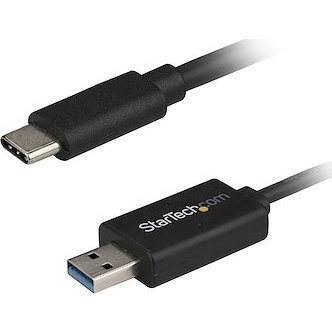 StarTech.com USBC3LINK USB-kabel USB 3.2 Gen 1 (3.1 Gen 1) 2 m USB A USB C 5 Gbit/s Zwart