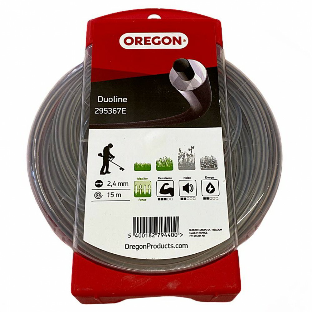 Oregon Duoline 2.4mm Kerek damil (15m) (295367E)