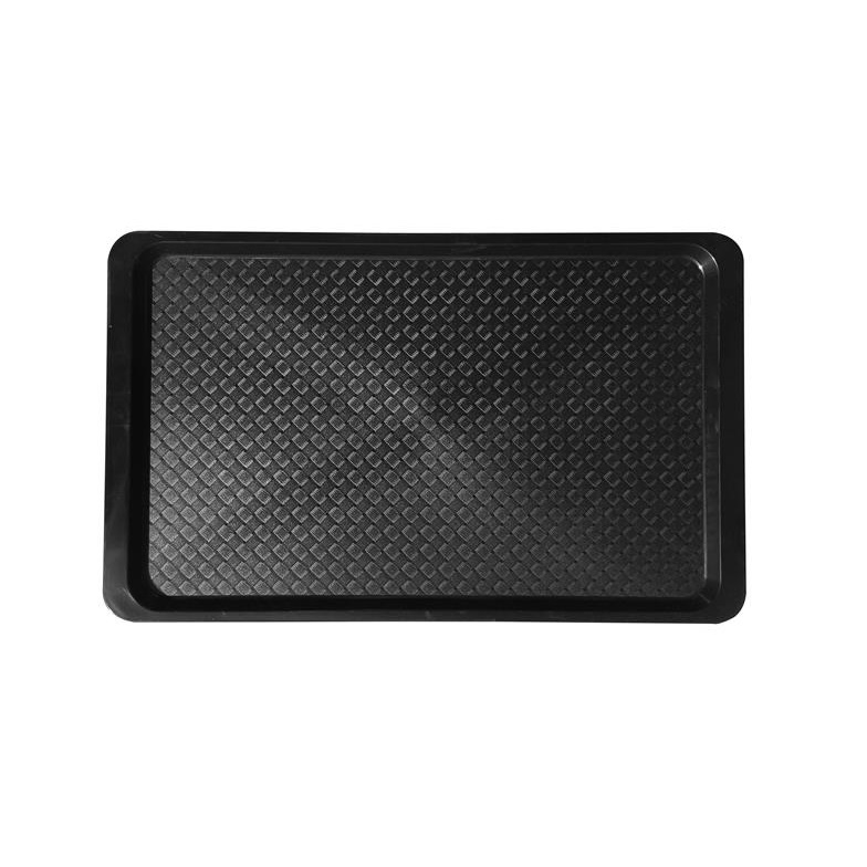 Tálca szögletes 53 x 32,5 cm - Sötétbarna/fekete (1605MUA008)