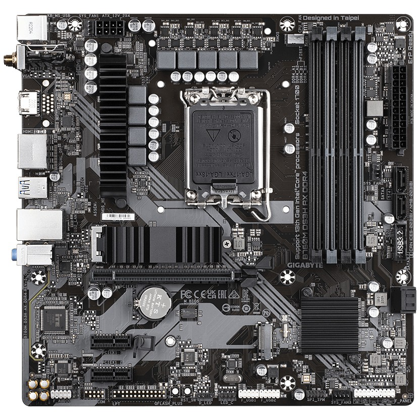 1700 Gigabyte B760M DS3H AX DDR4 (B760M DS3H AX DDR4)