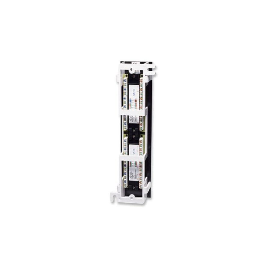 INTELLINET Patchpanel 12-Port Cat6 UTP Wandmontage sw (560269)
