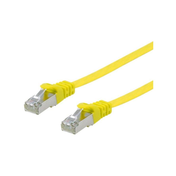 Equip 607660 sieťový kábel Žltá 1 m Cat6a U/FTP (STP)