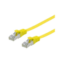 Equip 607660 sieťový kábel Žltá 1 m Cat6a U/FTP (STP)