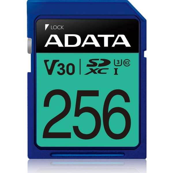 ADATA ASDX256GUI3V30S-R memoria flash 256 GB SDXC UHS-I Classe 10