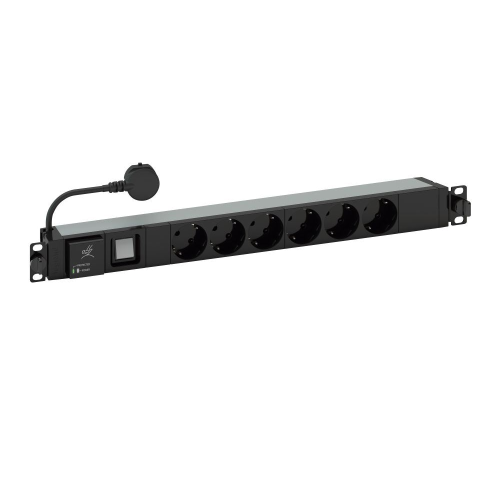 Legrand rack elosztósor 1U 19