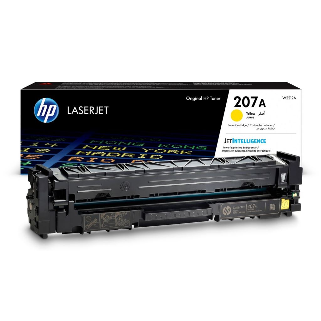 HP 207A LaserJet tonerkazetta sárga (W2212A) (W2212A)