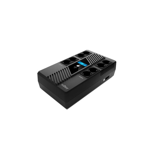 NJOY Token 800 VA / 480 W Szünetmentes tápegység (UPCSBLS680TTOAZ01B) (UPCSBLS680TTOAZ01B)