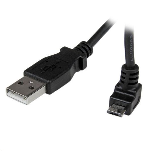 StarTech.com 2m USB2.0 A - micro B cavo USB USB A Micro-USB B Nero