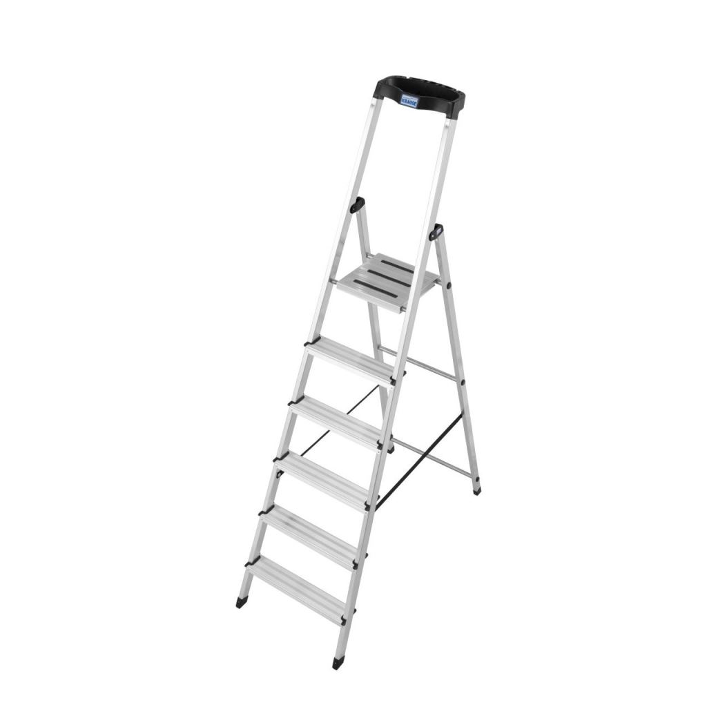 Krause Monto Safety 6 lépcsőfokos állólétra (KR126344) (KR126344)