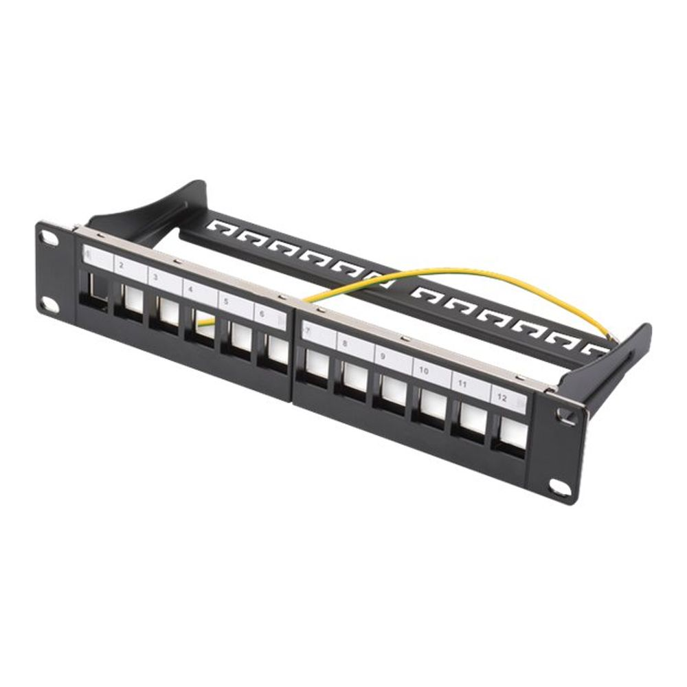 Digitus 12-port Patch Panel 1U Black (DN-91420)