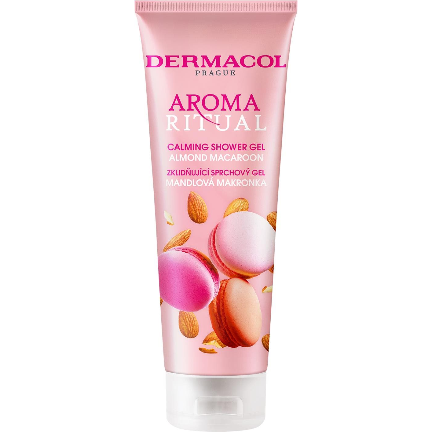 DERMACOL Aroma Ritual Mandulás macaron 250 ml (8595003128599)