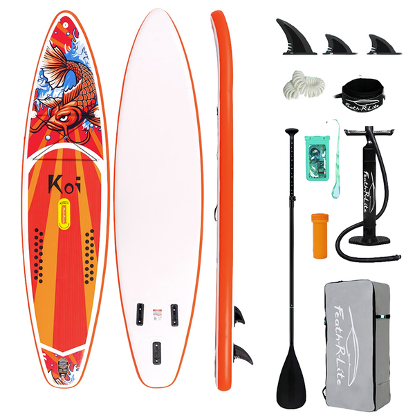 FUNWATER Feath-R Lite Koi felfújható SUP deszka 350x83x15cm SUPFR01E