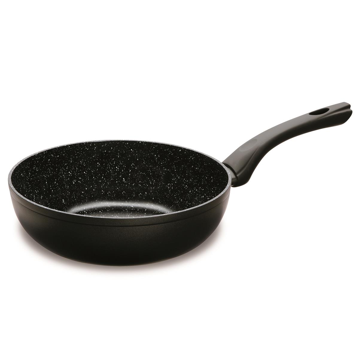 Jata SEW28 WOK Serpenyő, 28 cm, tapadásmentes Stonice felület (SEW28)