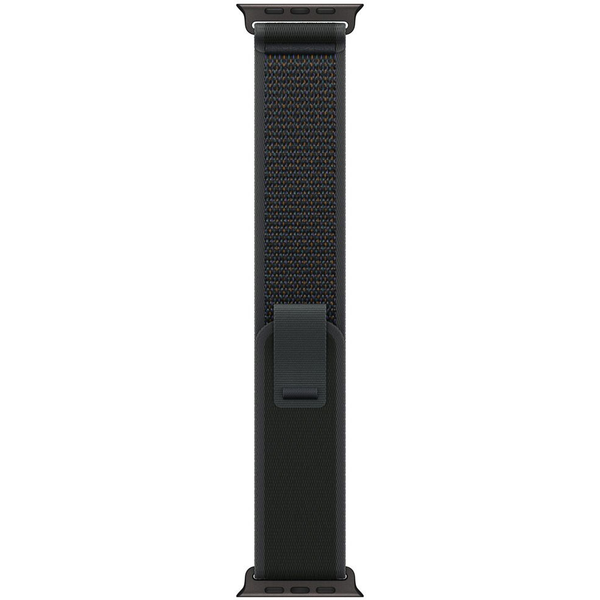 Каишка за Apple Watch 49 мм, Black Trail Loop, Black Titanium Finish - S/M