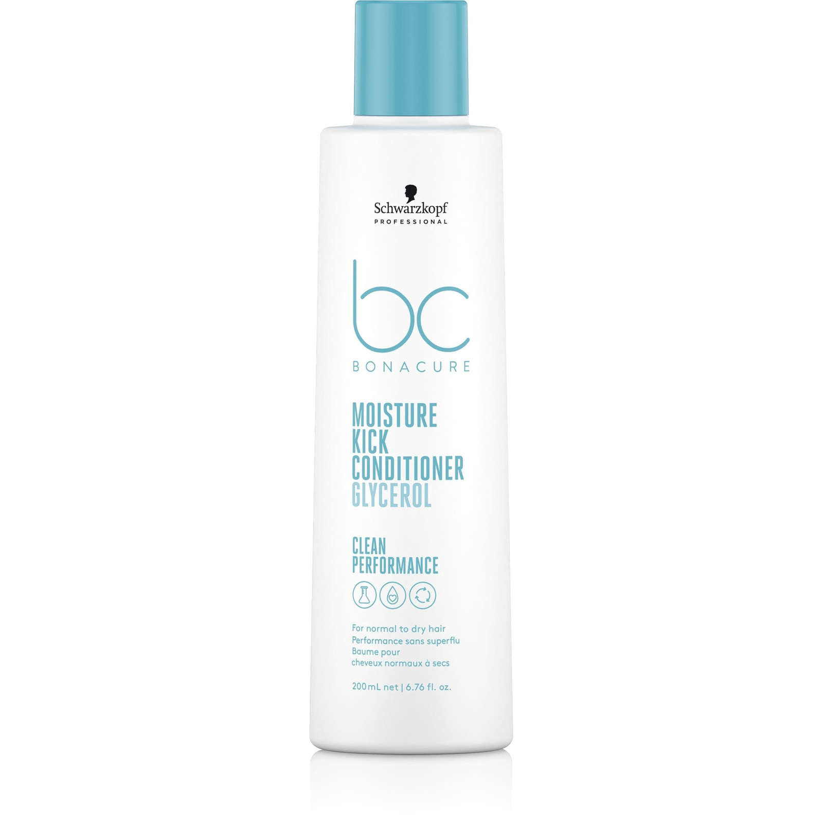 SCHWARZKOPF Professional BC Bonacure Clean Balance Moisture Kick Hajbalzsam 200 ml (4045787723717)