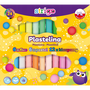  Strigo Plastelina STRIGO, 24 kolorów ( 6 fluorescencyjnych,  6 pastelowych, 12 klasycznych)