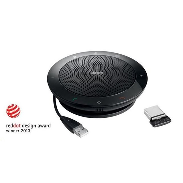 Jabra SPEAK 510+ vivavoce Universale USB/Bluetooth Nero