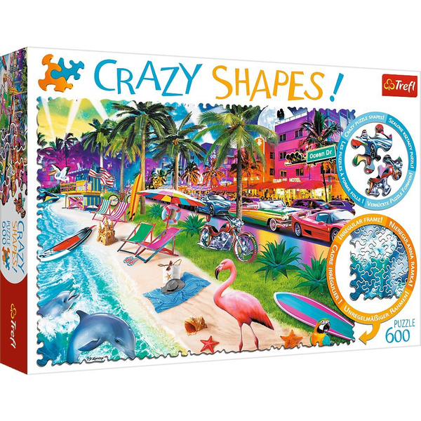 Trefl Crazy Shapes! Puzzle 600 pz Landscape