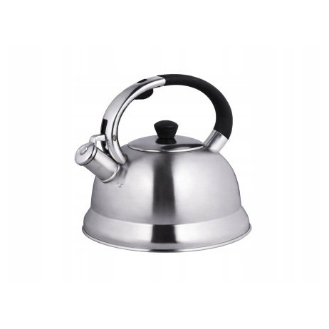 Brunbeste BB-2425 Aragaz cu gaz din oțel inoxidabil cu fluier, 2,7 l