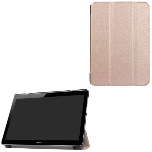 Huawei Mediapad T3 10.0, mappa tok, Trifold, vörösarany (G71076)